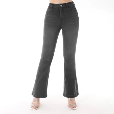 JEAN FLARE MUJER KANSAS PUSH UP BE0250 - 1