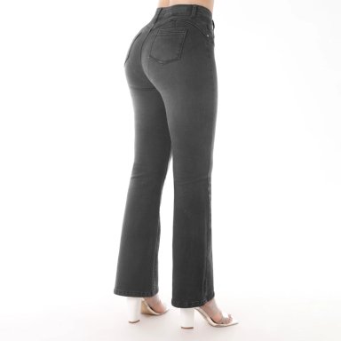 JEAN FLARE MUJER KANSAS PUSH UP BE0250 - 3