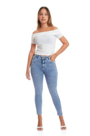 JEANS SKINNY MUJER METAL JEANS ANGELA - 4