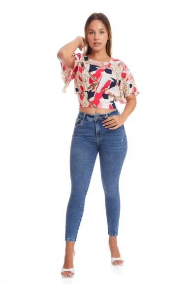 JEAN SKINNY MUJER METAL JEANS ANGELA - 4