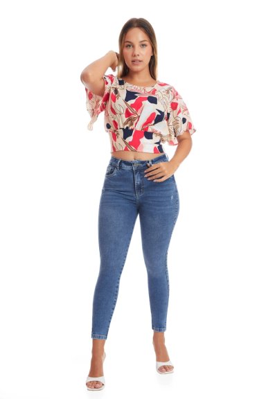 JEANS SKINNY MUJER METAL JEANS ANGELA - 4