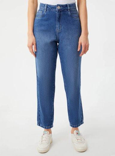 JEANS ALGODÓN MOM MUJER INDEX