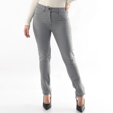 PANTALÓN CEÑIDO MUJER BLACKOUT MULTICOLOR 5POCKET