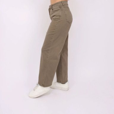 PANTALÓN MUJER KAYRA POBLET PERFECT FIT STRAIGHT COMFY CROP - 2