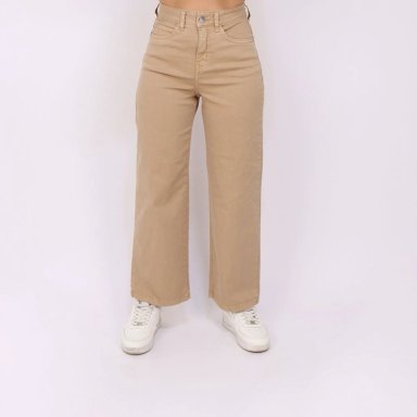 PANTALÓN MUJER KAYRA POBLET PERFECT FIT STRAIGHT COMFY CROP - 1