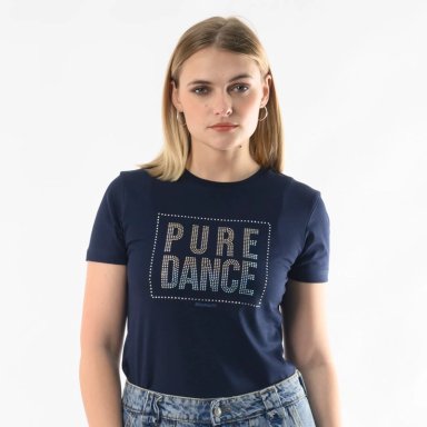 POLO MANGA CORTA ALGODÓN MUJER BLACKOUT DANCE M24 