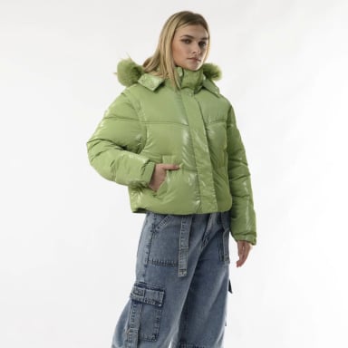 CASACA MUJER BLACKOUT PUFFER ANGIE MANGA LARGA M24 - 4