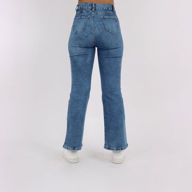 JEANS FLARE MUJER KAYRA POBLET PERFECT FIT PUSH UP - 3