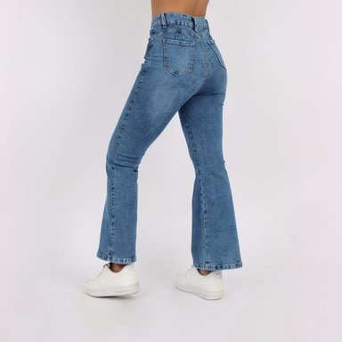 JEANS FLARE MUJER KAYRA POBLET PERFECT FIT PUSH UP - 2