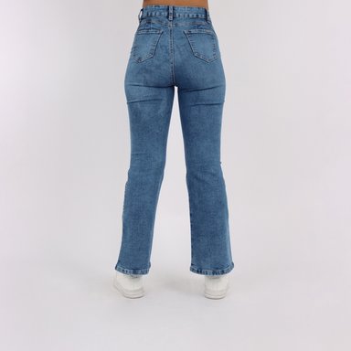 JEANS FLARE MUJER KAYRA POBLET PERFECT FIT PUSH UP - 3