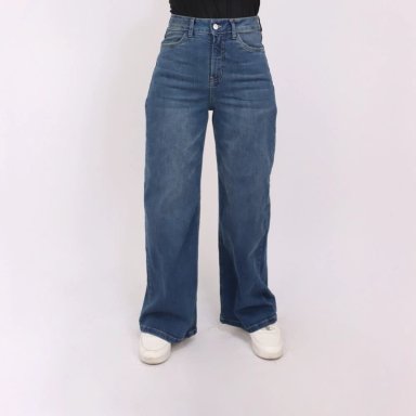 JEANS WIDELEG MUJER KAYRA POBLET PERFECT FIT VINTAGE - 1