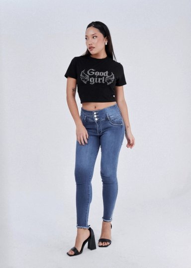 JEAN SKINNY MUJER ALEJANDRA BAIGORRIA CELESTE GALA CORAZÓN