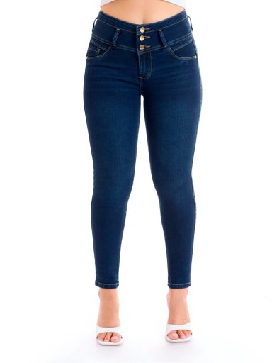 JEAN SKINNY MUJER METAL JEANS ALGODÓN ROSALINDA - 2