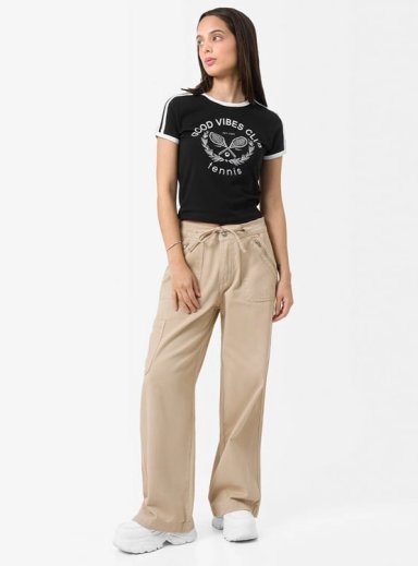 PANTALÓN ALGODÓN WIDELEG MUJER SQUEEZE APRYL