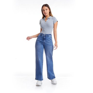 JEANS WIDE LEG MUJER METAL JEANS MARGOT - 2