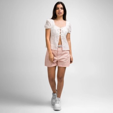 BLUSA MANGA CORTA MUJER SQUEEZE MARFIL BALENA - 6