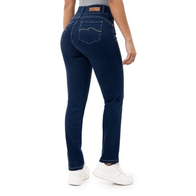 JEANS RECTO MUJER PIONIER LARISSA - 4
