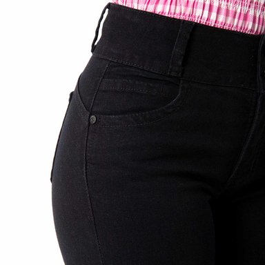 JEANS RECTO MUJER PIONIER LARISSA - 5
