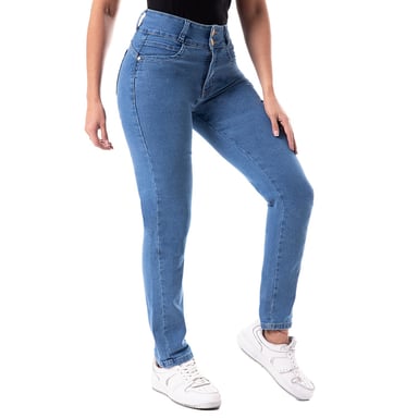 JEANS RECTO MUJER PIONIER LARISSA - 3