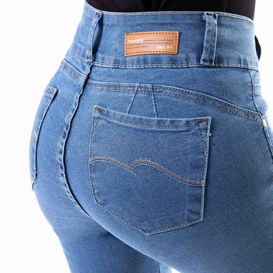 JEANS RECTO MUJER PIONIER LARISSA - 6