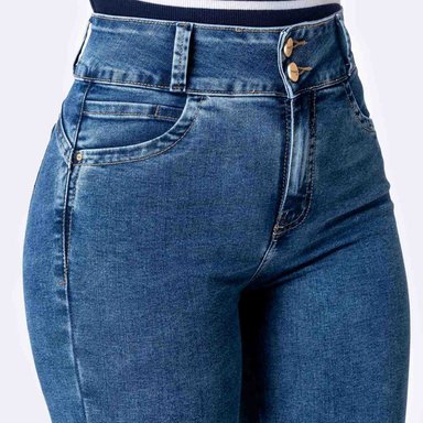 JEANS RECTO MUJER PIONIER LARISSA - 4