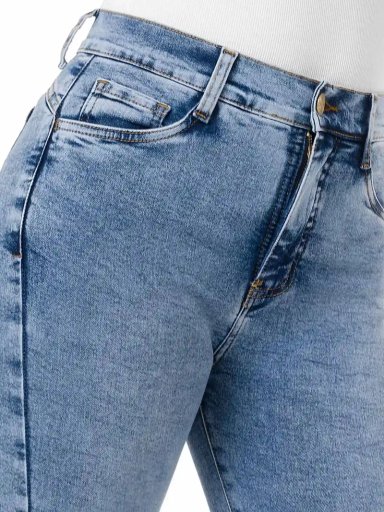 JEAN SKINNY MUJER PIONIER NURY CELESTE CLARO - 5