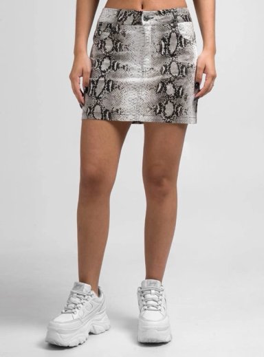 FALDA DRILL MUJER SQUEEZE ANIMAL PRINT OLESKA 1