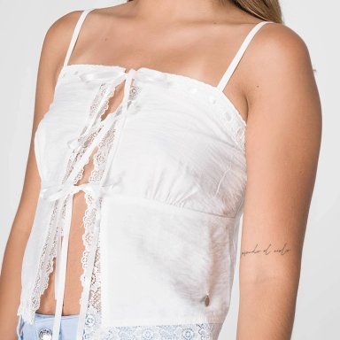 BLUSA MUJER SQUEEZE IVORY ANAISA - 2