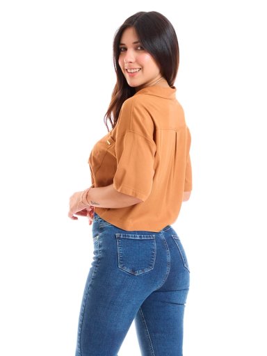 BLUSA MANGA 3/4 MUJER METAL JEANS BLENDA - 4