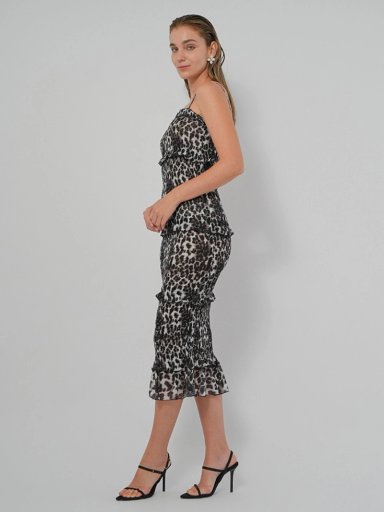 VESTIDO CORTO MIDI MUJER ILHABELA MULTICOLOR COLLETE - 2