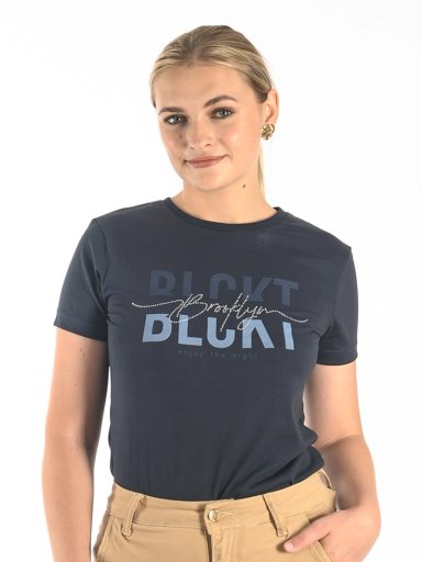 POLO MANGA CORTA ALGODÓN MUJER BLACKOUT MADISON