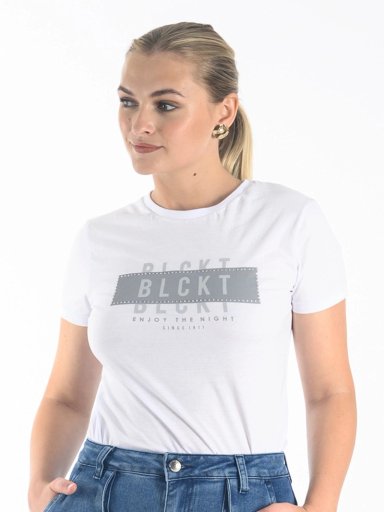 POLO MANGA CORTA ALGODÓN MUJER BLACKOUT STEFF - 1