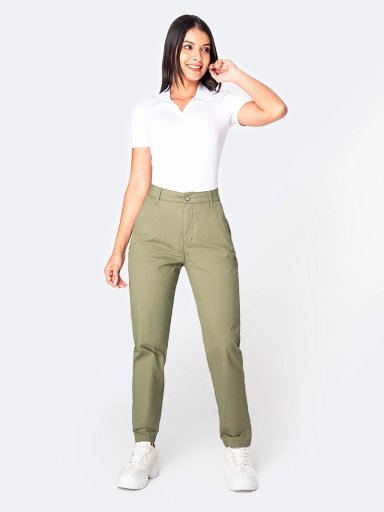PANTALÓN ALGODÓN MOM MUJER PIONIER SIMRAN
