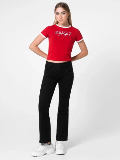 JEANS ALGODÓN FLARE MUJER SQUEEZE ARIAH