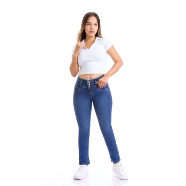 JEAN SKINNY MUJER METAL JEANS ALGODÓN RUTH - 2