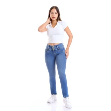 JEAN SKINNY MUJER METAL JEANS ALGODÓN RUTH - 2