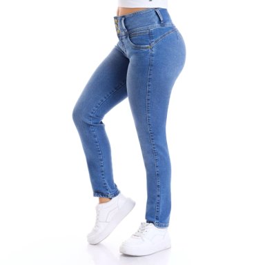 JEAN SKINNY MUJER METAL JEANS ALGODÓN RUTH - 3