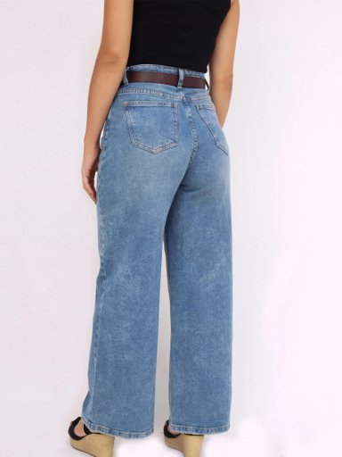 JEANS CULOTTE MUJER KAYRA POBLET COMFY - 2