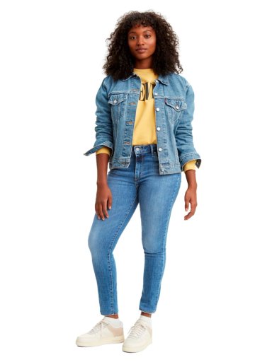 JEAN SKINNY MUJER LEVI'S AZUL ALGODÓN 721 HIGH RISE 721 HIGH RISE SKINNY