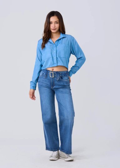 JEANS ALGODÓN RECTO MUJER ALEJANDRA BAIGORRIA REBECA