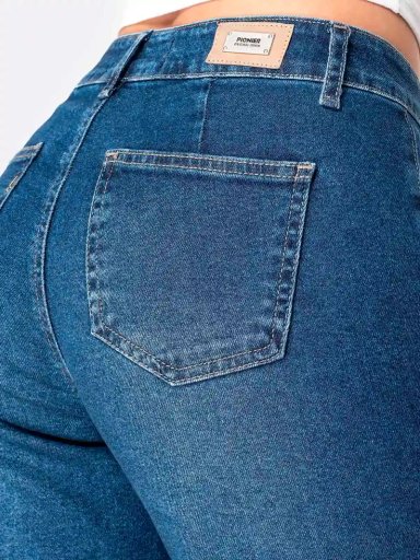 JEANS ALGODÓN RECTO MUJER PIONIER KILANE - 6