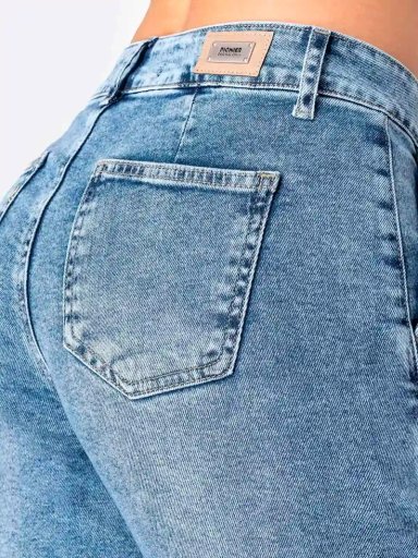 JEANS ALGODÓN RECTO MUJER PIONIER KILANE - 5