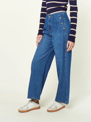 JEAN WIDE LEG OLAYA BTTEXJN003 - 2