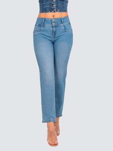 JEANS ALGODÓN RECTO MUJER PARADA 111 ZARY