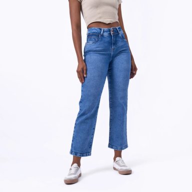 JEANS ALGODÓN RECTO MUJER MACHINE MACHINE SHANE