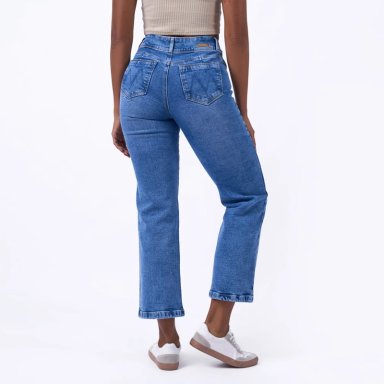 JEANS ALGODÓN RECTO MUJER MACHINE MACHINE SHANE - 2
