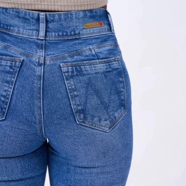 JEANS ALGODÓN RECTO MUJER MACHINE MACHINE SHANE - 3