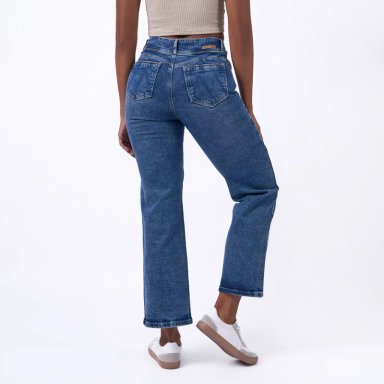 JEANS ALGODÓN RECTO MUJER MACHINE MACHINE SHANE - 2