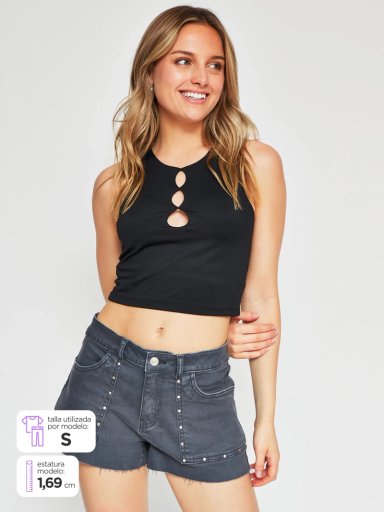 POLO SIN MANGAS MUJER INDEX AGOTA