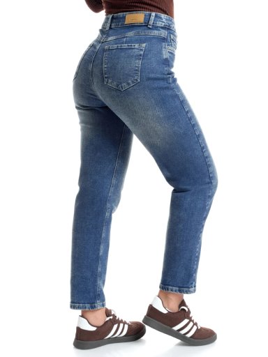 JEAN MOM MUJER METAL JEANS ALGODÓN ARTEMISA - 4